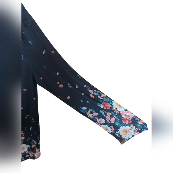 AMCLOS Navy Blue Womens Plus Size Top Size 4XL. - Picture 7 of 8